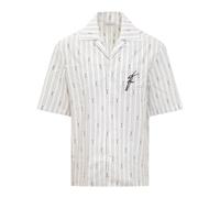 Ferragamo - Camicia a Maniche Corte - - Shirts - Uomo - Bianco - S