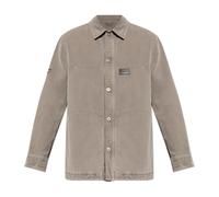 Ferragamo - Camicia di jeans con toppa logo - -Shirts -Uomo -Grigio -M