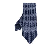 Ferragamo - Carato Silk Tie - - Accessories - Uomo - Blu - ONE SIZE