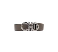 Ferragamo - Cintura a doppia faccia - - Accessories - Uomo - Grigio - 110 CM