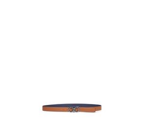 Ferragamo - Cintura Doppia Regolabile - - Accessories - Uomo - Marrone - 95 CM