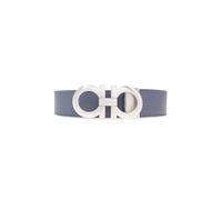 Ferragamo - Cintura Double-sided - - Accessories - Uomo - Grigio - 100 CM