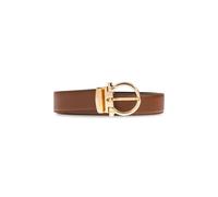 Ferragamo - Cintura Gancini Reversibile e Regolabile - - Accessories - Uomo - Marrone - 100 CM