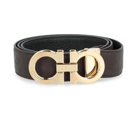 Ferragamo - Cintura Gancini reversibile in pelle - - Accessories - Uomo - Marrone - 105 CM