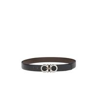 Ferragamo, ,Accessories ,Uomo ,Marrone ,100 CM Cintura Reversibile Gancini