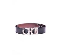 Ferragamo - Cintura in pelle - - Accessories - Uomo - Nero - 115 CM