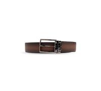 Ferragamo - Cintura in Pelle Double Adjus - - Accessories - Uomo - Marrone - 100 CM