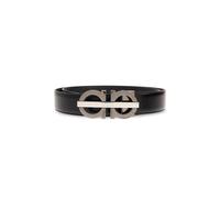 Ferragamo - Cintura in pelle Double Adjus - - Accessories - Uomo - Nero - 115 CM