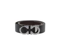 Ferragamo - Cintura in pelle reversibile - - Accessories - Uomo - Nero - 105 CM