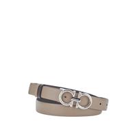 Ferragamo - Cintura New Gancini Bright - - Accessories - Donna - Marrone - 90 CM