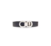 Ferragamo - Cintura Reversibile con Logo - - Accessories - Uomo - Blu - 90 CM