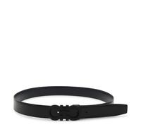 Ferragamo - Cintura Reversibile Gancini in Nero e Blu - - Accessories - Uomo - Nero - 90 CM