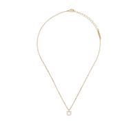 Ferragamo - Collana con pendente Gancini Pavé - - Accessories - Donna - Giallo - ONE SIZE