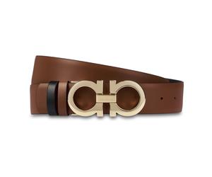 Ferragamo - Collezione Cinture Eleganti - - Accessories - Donna - Marrone - 80 CM