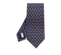 Ferragamo - Cravatta di seta - -Accessories -Uomo -Blu -ONE SIZE