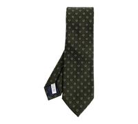Ferragamo - Cravatta in Seta - - Accessories - Uomo - Verde - ONE SIZE