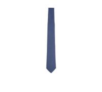 Ferragamo - Cravatta in Seta con Stampa Tetris - - Accessories - Uomo - Blu - ONE SIZE