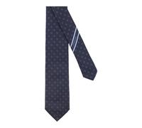 Ferragamo - Cravatta in Seta Gancini - - Accessories - Uomo - Blu - ONE SIZE