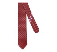 Ferragamo - Cravatta in Seta Gancini - - Accessories - Uomo - Rosso - ONE SIZE