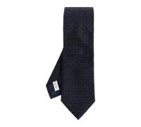 Ferragamo - Cravatta in Seta Jacquard Gancini - - Accessories - Uomo - Blu - ONE SIZE