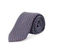 Ferragamo - Cravatta in Seta Crema - - Accessories - Uomo - Blu - ONE SIZE