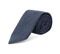 Ferragamo - Cravatta in Seta Jacquard Gancini - - Accessories - Uomo - Blu - ONE SIZE
