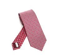 Ferragamo - Cravatta Tartaruga - - Accessories - Uomo - Rosso - ONE SIZE