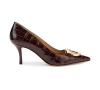 Ferragamo - Décolleté Maxi Gancini - - Shoes - Donna - Marrone - 37 EU