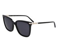 Ferragamo Donna Ferragamo SF2037S 001 Occhiali da sole Acetato Nero Farfalla Normale