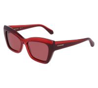Ferragamo Donna Ferragamo SF2065S 613 Occhiali da sole Acetato Farfalla Normale
