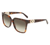 Ferragamo Donna Ferragamo SF2109S 240 Occhiali da sole Acetato Havana Marrone Squadrata Normale