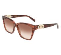 Ferragamo Donna Ferragamo SF2110S 656 Occhiali da sole Acetato Viola Squadrata Normale