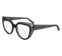 Ferragamo Donna SF2984 024 Montature da vista Acetato Grigio Cat Eye Normale Normale