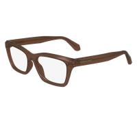 Ferragamo Donna SF2986 232 Montature da vista Acetato Marrone Squadrata Normale Normale
