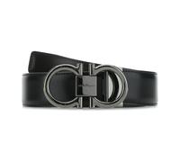 Ferragamo - Double Adjus Belt - - Accessories - Uomo - Nero - 100 CM