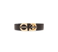 Ferragamo - Double Adjus Belt - - Accessories - Uomo - Nero - 100 CM
