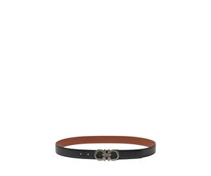 Ferragamo - Double Adjus Belt - - Accessories - Uomo - Nero - 105 CM