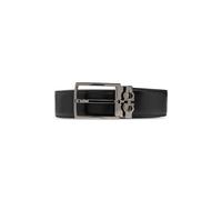 Ferragamo - Double Adjus Belt - - Accessories - Uomo - Nero - 110 CM