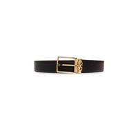 Ferragamo - Double Adjus Leather Belt - - Accessories - Uomo - Nero - 100 CM