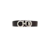 Ferragamo - Double Adjustable Gancini Belt - - Accessories - Uomo - Nero - 95 CM