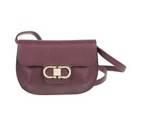 Ferragamo - Double Gancini Mini Bag - - Bags - Donna - Viola - ONE SIZE