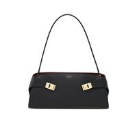 Ferragamo - East-West Hug Bag - - Bags - Donna - Nero - ONE SIZE