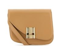 Ferragamo, ,Bags ,Donna ,Beige ,ONE SIZE Borsa a Tracolla Piccola Fiamma