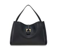 Ferragamo - Elegante borsa tote Gancini nera - - Bags - Donna - Nero - ONE SIZE