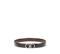 Ferragamo, ,Accessories ,Uomo ,Nero ,105 CM Gancini Cintura Reversibile in Pelle