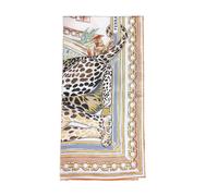 Ferragamo - Foulard in Seta con Stampa - - Accessories - Donna - Multicolore - ONE SIZE
