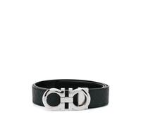 Ferragamo - Gancini All-over Motif Belt - - Accessories - unisex - Nero - 110 CM