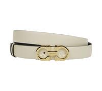 Ferragamo - Gancini Belt - - Accessories - Donna - Beige - 100 CM