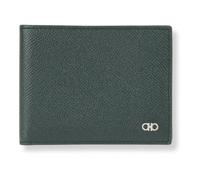 Ferragamo - Gancini Bifold Wallet - - Accessories - Uomo - Verde - ONE SIZE