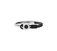 Ferragamo - Gancini Bracelet - - Accessories - Uomo - Nero - S